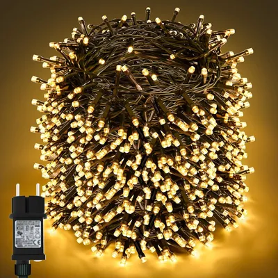 Imagen del producto de Cadena de luces - 50 metros - 500 LEDs - Resistente al agua (IP44)