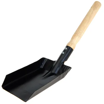 Produktbild von Grill/BBQ-Schaufel - schwarz - Metall - 37 cm - Kohle/Briketts