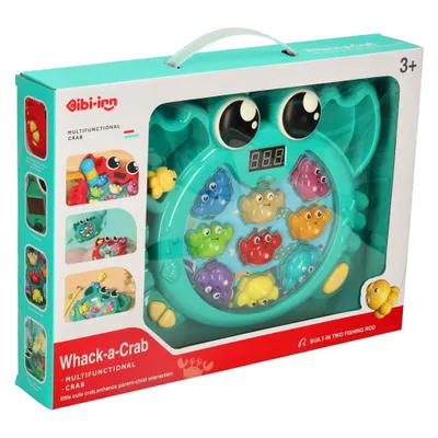 Produktbild von Interaktives 2 in 1 Krabbenfangspiel