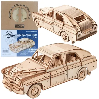 Image de Modèle de puzzle 3D en bois pour enfants et adultes