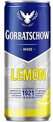 Obrázek produktu pro Gorbačov Lemon vodka s ovocným čerstvým citronem 330ml