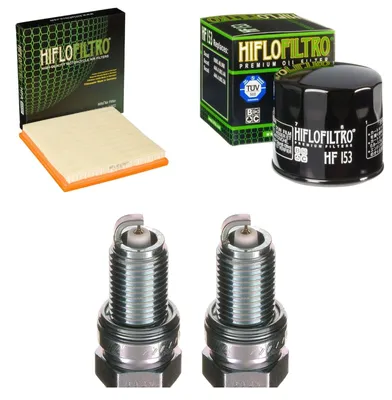 Image de Kit d'entretien pour Ducati Sport 750 1988-1990 : filtre à air, filtre à huile, bougies d'allumage de Pamoto - Neuf