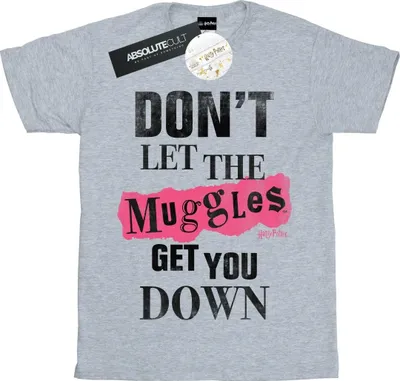 Produktbild von Harry Potter - "Muggles" T-Shirt für Herren BI30463 (XXL) (Grau)