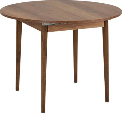Immagine prodotto di Calicosy - Tavolo da pranzo allungabile da 100 a 131 cm con piano rotondo - KLARA