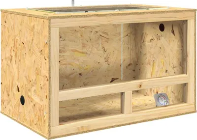 Produktbild von vidaXL Terrarium Braun 50 x 80 x 50 cm OSB