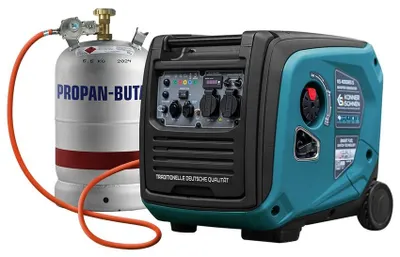 Immagine prodotto di Könner&Söhnen gruppo elettrogeno a benzina 4000 Watt KS2000iEGS generatore di corrente di emergenza