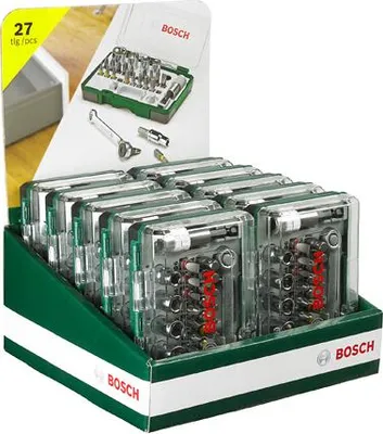 Produktbild von Schrauberbit- und Ratschen-Set, 27-teilig