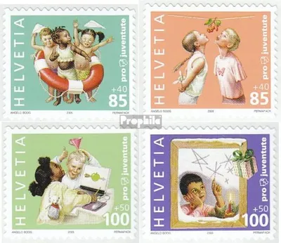 Produktbild von Briefmarken Schweiz 2005 Mi 1941-1944 (kompl.Ausg.) postfrisch Pro Juventute