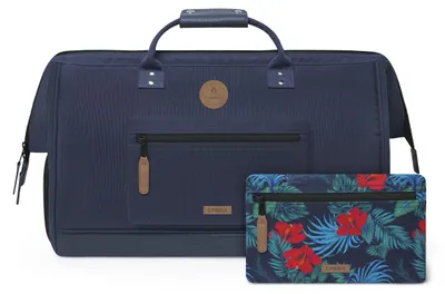 Image de CABAIA sac de voyage pour ordinateur portable Adventurer Essentials Duffle Bag Reykjavik bleu marine