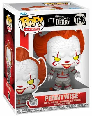 Immagine prodotto di Personaggio Pennywise del film IT, giocattolo da collezione da 7 pollici