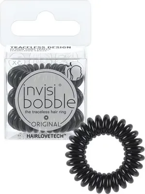 Produktbild von invisibobble Hair Ties, Schwarz, 3 Stück(e)