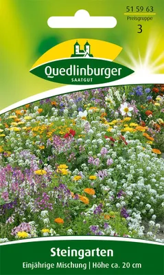 Produktbild von Steingarten Einjährige Mischung | Blumensamen von Quedlinburger
