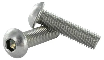 Produktbild von Metallschrauben Edelstahl A2 Flachrundschraube mit Innensechskant M8X30 Gesamtgewinde Schraubenschlüssel 5