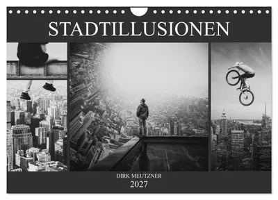 Produktbild von Stadtillusionen (Wandkalender 2027 DIN A4 quer), CALVENDO Monatskalender