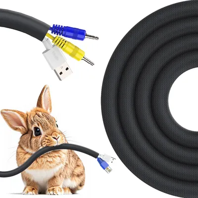 Obrázok produktu pre Kábelová ochrana, 3 metre, priemer 9,5 mm, čierna