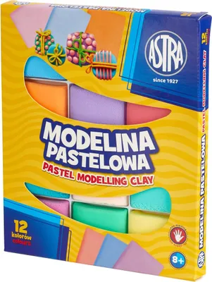 Immagine prodotto di Modelina pastelowa do modelowania, 12 kolorów