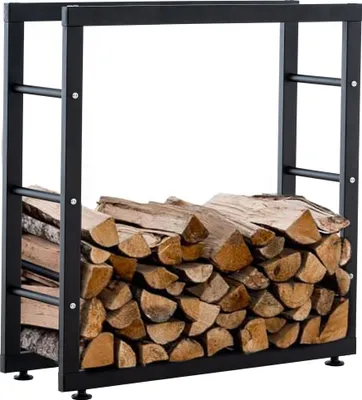 Produktbild von Kaminholzständer HLO-CP26 V2 25x80x100  schwarz