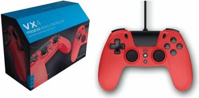 Immagine prodotto di Gioteck VX4PS4-43-MU Gioteck Controller VX4 rot kabelgebunden PS4 und PC