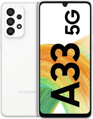 Produktbild von Samsung Galaxy A33 5G 128GB Úžasná bílá