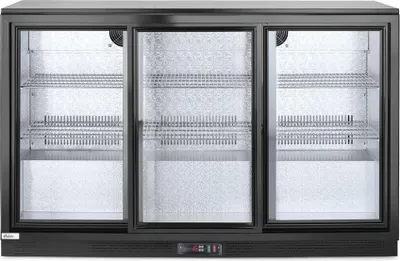 Immagine prodotto di Frigorifero bar Arktic con 3 porte in vetro con serratura e 6 ripiani con 308 litri