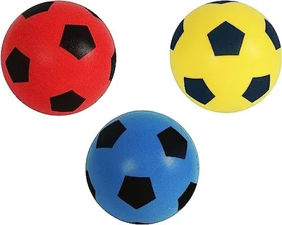 Produktbild von Idena Softball Ø20cm  - farbig sortiert - ein Stück
