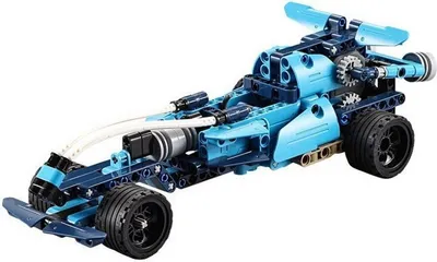 Produktbild von CaDA C52015W Bausatz für Stuntfahrzeug in Blau
