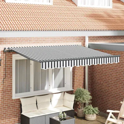Obrázok produktu pre Maison Exclusive – Výsuvná markíza, farba antracit, rozmer 350 x 200 cm, látka