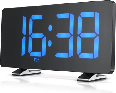 Produktbild von Bearware Radiowecker, Digitaler Radio Wecker mit Autodimmer, Snooze, 15 FM Radiospeicher