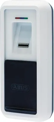 Obrázek produktu pro ABUS CFS3100W, Bezdrátový, Bluetooth, Bílá, Dveře, Čtečka otisků prstů, AA