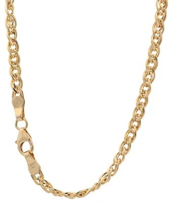 Produktbild von Zwillingspanzerkette Armkette Breite 3,7 mm 21 cm 375 - 8 Karat Gold