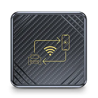 Produktbild von CarPlay Wireless Adapter, 2 in 1 Kabellose CarPlay Dongle Box für Apple- und Android-Telefone, CarPlay Android Auto Plug Play, geringe Verzögerung
