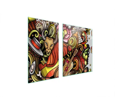Produktbild von GLASPLATTE und SCHNEIDEBRETT 100x52 BYK