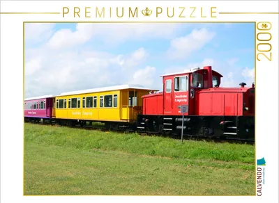 Produktbild von CALVENDO Puzzle Inselbahn 2000 Teile Puzzle quer | 2000 Teile Lege-Größe 90x67cm Foto-Puzzle für glückliche Stunden