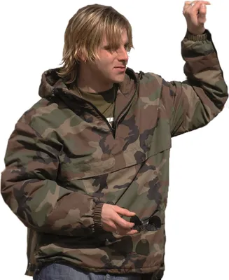 Produktbild von MIL-TEC Combat Anorak Jacke woodland Tarnjacke Tarnanorak Jagdjacke winddicht M