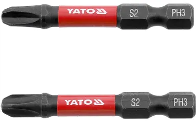 Image de Embouts de vissage 1/4" PH3 50 mm, lot de 2