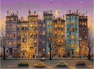 Zdjęcie produktu dla ANATOLIAN puzzle nocne bąki 1000 dlks