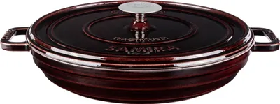 Produktbild von Sallys Gusseisentopf Samira - Plum Purple Majolika