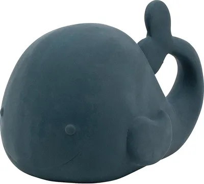 Produktbild von Nattou Badespielzeug aus 100 % natürlichem Gummi, Spielzeug-Wal für die Badewanne, BPA-frei, Silicon, Blau
