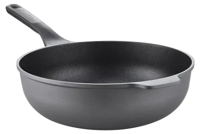 Produktbild von BergHOFF Leo Stone+, Rund, Wok-/Bratpfanne, Schwarz, Keramik, Pieter Roex, Leo