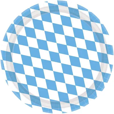 Productafbeelding van Amscan 9904816-66, Papier, blauw, 12 stuks