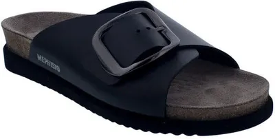 Produktbild von Mephisto Hariana Pantolette, Sandanyl 2800 (Glattleder), Schwarz, Schnallenverschluss 42