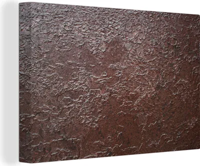 Produktbild von OneMillionCanvasses® - Leinwandbilder - 140x90 cm, Rost - Industriell - Metall, Wandbilder Kunstdruck Wanddekoration - Foto auf Leinwand - Gemälde auf Holzrahmen