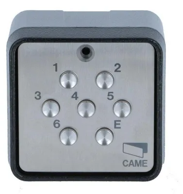 Immagine prodotto di Tastiera a codice da incasso con cavo - CAME - 001S7000