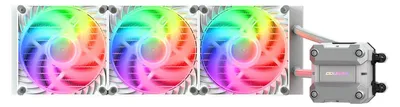 Produktbild von COUGAR CPU Wasserkühlung Poseidon Ultra 240, ARGB, Schwarz, All-in-One-Flüssigkeitskühler, 12 cm, 500 RPM, 2200 RPM, Weiß