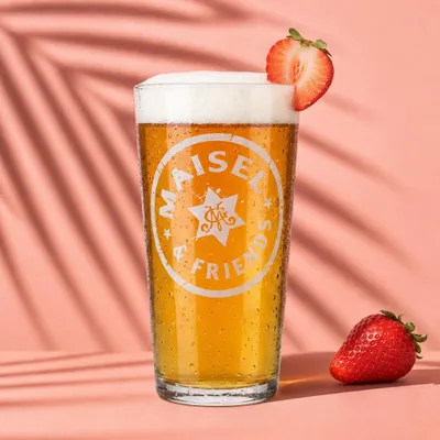 Produktbild von 6x Maisel Weisse Willibecher Biergläser Frankonia 0,5l weiß satiniert