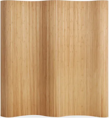 Image de Paravent Séparation de pièce Cloison en bambou 200 x 250 cm Protection visuelle mur espagnol brun