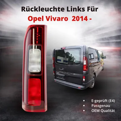 Immagine prodotto di Luce posteriore Luce posteriore sinistra Per Opel Vivaro  2014 - 265556737R