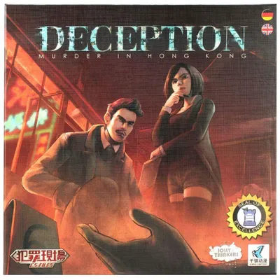 Produktbild von Jolly Thinkers Deception / Getäuscht - Mord in Hongkong (deutsch/englisch)