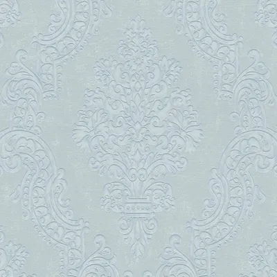 Produktbild von Barock-Tapete mit Ornamenten Hellgrau Silber – Vliestapete edel – Mustertapete AS-Creation (KG-174511)