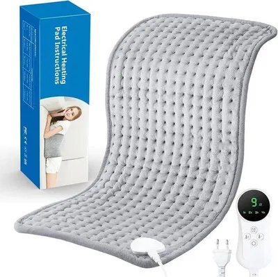 Obrázek produktu pro Vyhřívací polštář - Modrý - 30 x 60 cm - Elektrický s automatickým vypínáním - Pro relaxaci a termoterapii